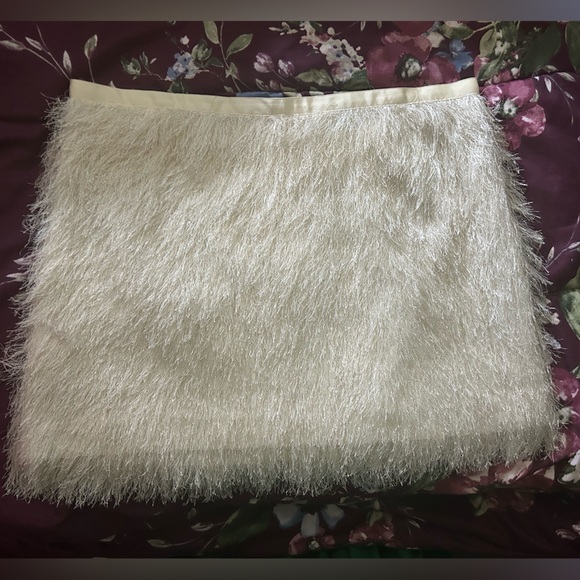 H&M FRINGE MINI SKIRT - Picture 6 of 16